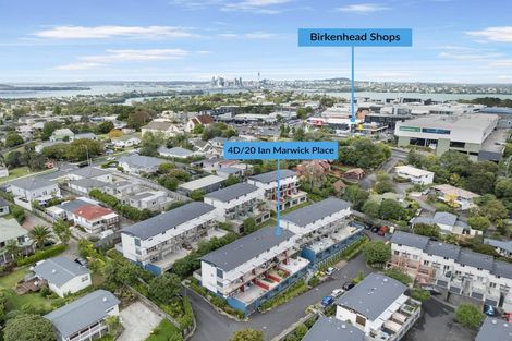Photo of property in 4d/20 Ian Marwick Place, Birkenhead, Auckland, 0626