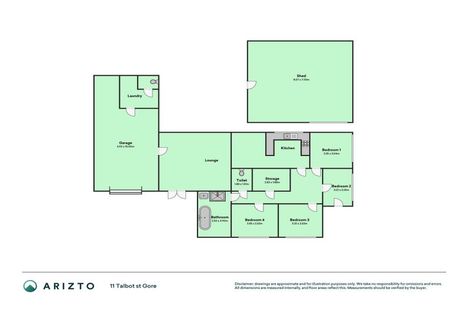 Photo of property in 11 Talbot Street, East Gore, Gore, 9710