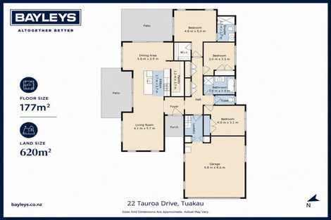Photo of property in 22 Tauroa Drive, Tuakau, 2121