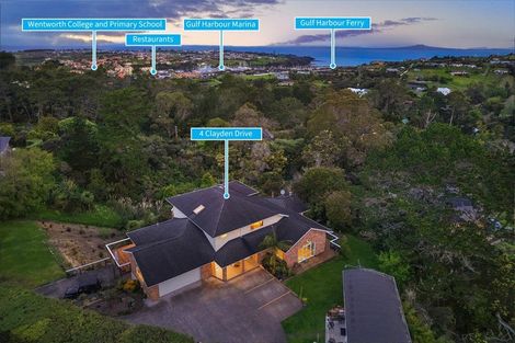 Photo of property in 4 Clayden Drive, Gulf Harbour, Whangaparaoa, 0930
