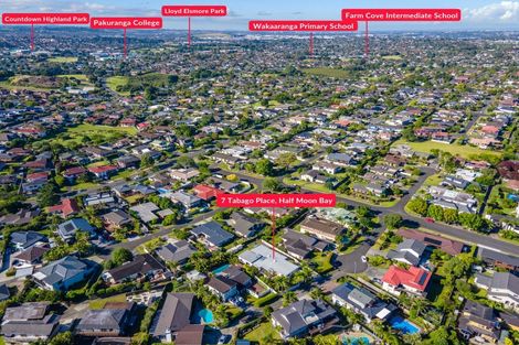 Photo of property in 7 Tabago Place, Half Moon Bay, Auckland, 2012