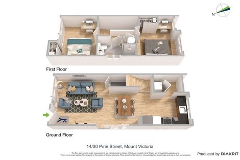 Photo of property in 14/30u Pirie Street, Mount Victoria, Wellington, 6011