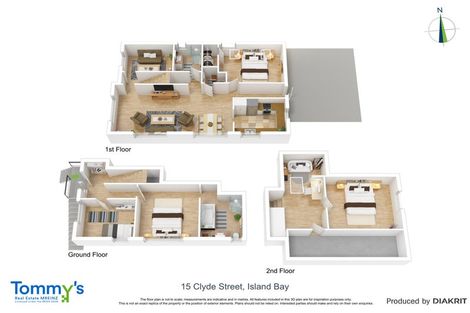 Photo of property in 15 Clyde Street, Island Bay, Wellington, 6023