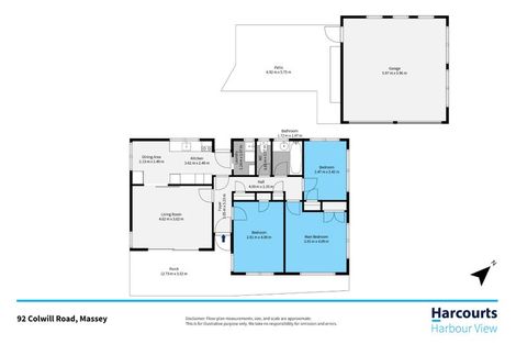 Photo of property in 92 Colwill Road, Massey, Auckland, 0614