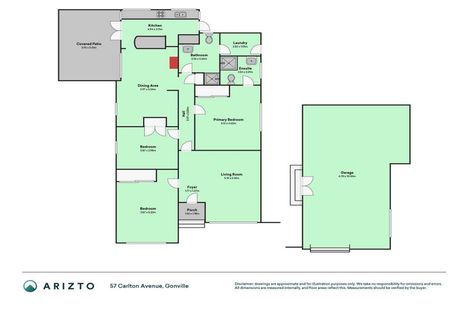 Photo of property in 57 Carlton Avenue, Gonville, Whanganui, 4501