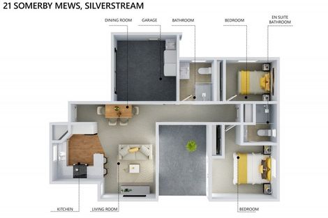 Photo of property in 21 Somerby Mews, Silverstream, Upper Hutt, 5019