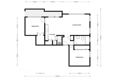 Photo of property in Westhaven Apartments, 22/127u Molesworth Street, Thorndon, Wellington, 6011
