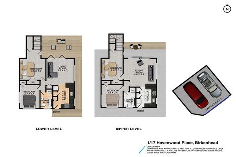 Photo of property in 1/17 Havenwood Place, Birkenhead, Auckland, 0626