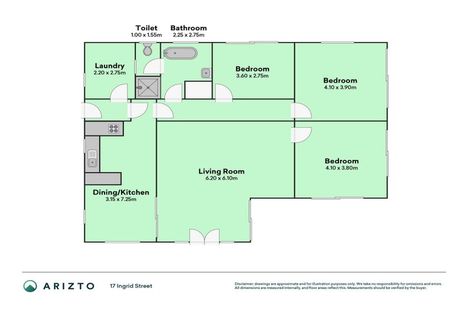 Photo of property in 17 Ingrid Street, Parklands, Christchurch, 8083