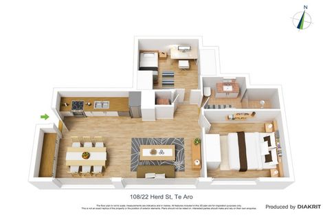 Photo of property in Chaffers Dock, 108/22 Herd Street, Te Aro, Wellington, 6011