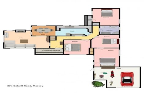 Photo of property in 87a Colwill Road, Massey, Auckland, 0614