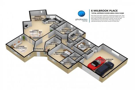 Photo of property in 6 Milbrook Place, Chartwell, Hamilton, 3210