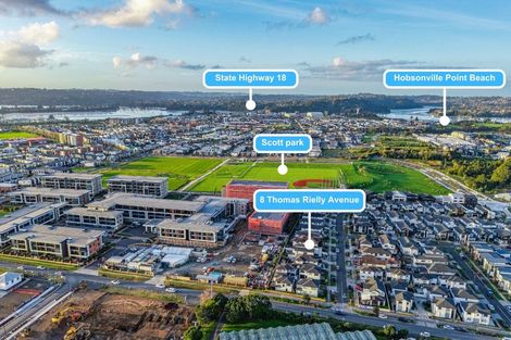 Photo of property in 8 Thomas Rielly Avenue, Hobsonville, Auckland, 0616