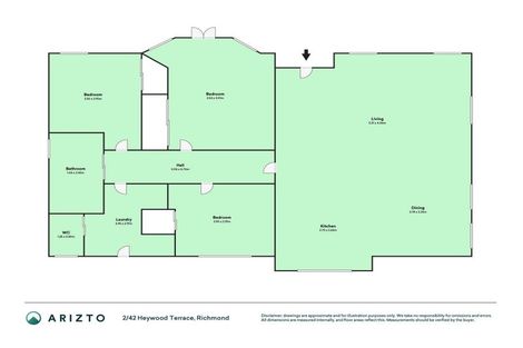Photo of property in 2/42 Heywood Terrace, Richmond, Christchurch, 8013