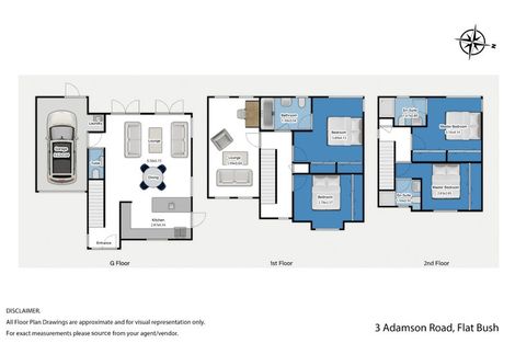 Photo of property in 3 Adamson Road, Flat Bush, Auckland, 2019