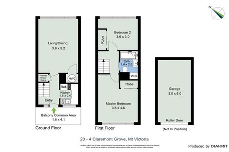 Photo of property in 20/4f Claremont Grove, Mount Victoria, Wellington, 6011