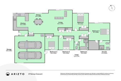 Photo of property in 37 Rainey Crescent, Papamoa Beach, Papamoa, 3118
