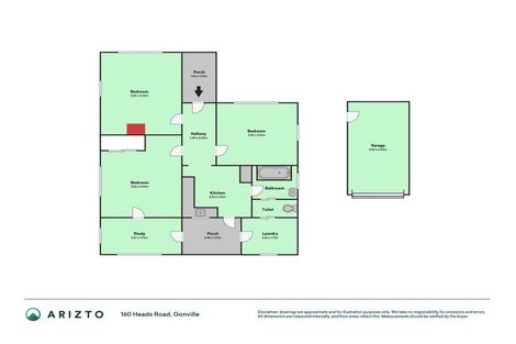 Photo of property in 160 Heads Road, Gonville, Whanganui, 4501