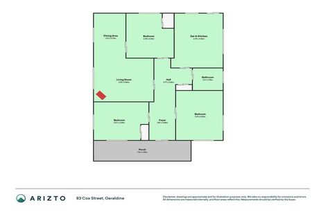 Photo of property in 83 Cox Street, Geraldine, 7930