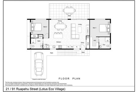 Photo of property in Lotus Eco Village, 21/91 Ruapehu Street, Paraparaumu, 5032