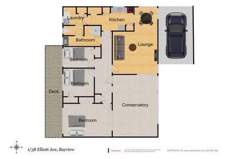 Photo of property in 38 Elliott Avenue, Bayview, Auckland, 0629