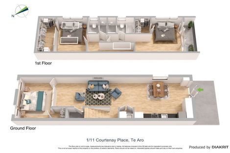 Photo of property in 1/11 Courtenay Place, Te Aro, Wellington, 6011