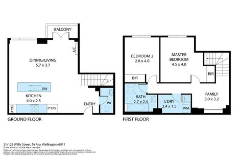 Photo of property in Augusta Apartments, 21/254 Willis Street, Te Aro, Wellington, 6011