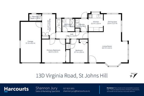 Photo of property in 13d Virginia Road, Saint Johns Hill, Whanganui, 4500