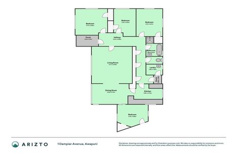 Photo of property in 1 Dampier Avenue, Awapuni, Palmerston North, 4412