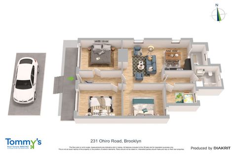 Photo of property in 231 Ohiro Road, Brooklyn, Wellington, 6021