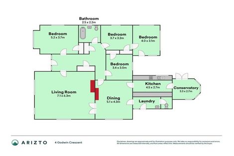 Photo of property in 4 Godwin Crescent, College Estate, Whanganui, 4500