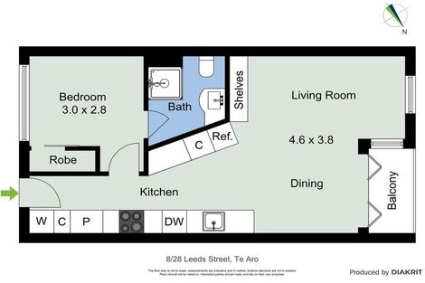 Photo of property in Hannahs Corner, 28/8 Leeds Street, Te Aro, Wellington, 6011