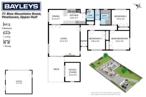 Photo of property in 71 Blue Mountains Road, Pinehaven, Upper Hutt, 5019