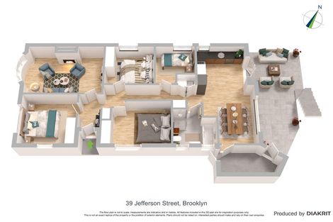 Photo of property in 39 Jefferson Street, Brooklyn, Wellington, 6021