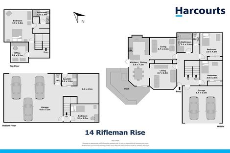 Photo of property in 14 Rifleman Rise, Unsworth Heights, Auckland, 0632