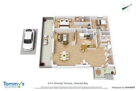 Photo of property in 14u3 Oriental Terrace, Oriental Bay, Wellington, 6011