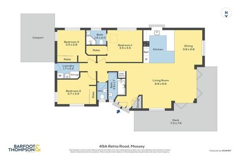 Photo of property in 49a Rehia Road, Massey, Auckland, 0614