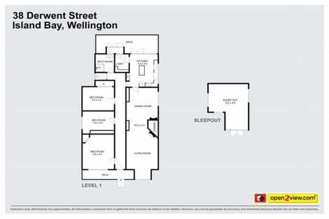 Photo of property in 38 Derwent Street, Island Bay, Wellington, 6023