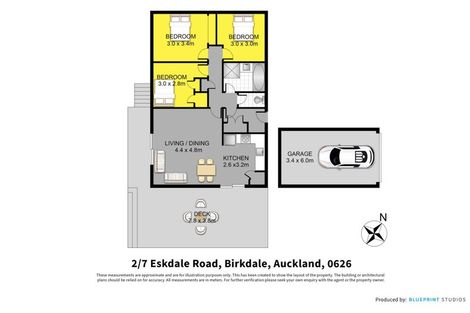 Photo of property in 2/7 Eskdale Road, Birkdale, Auckland, 0626