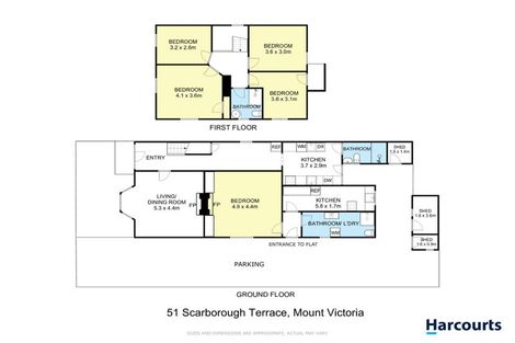 Photo of property in 51 Scarborough Terrace, Mount Victoria, Wellington, 6011