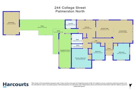 Photo of property in 244 College Street, West End, Palmerston North, 4412