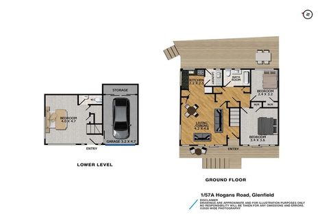 Photo of property in 1/57a Hogans Road, Glenfield, Auckland, 0629