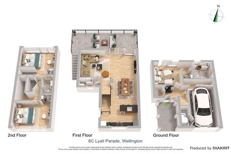 Photo of property in 6c Lyall Parade, Lyall Bay, Wellington, 6022