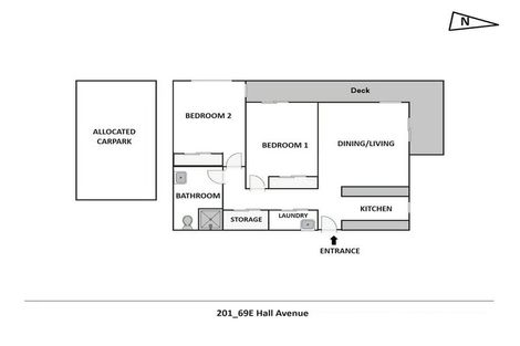 Photo of property in 201/69e Hall Avenue, Mangere, Auckland, 2022