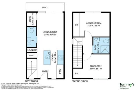 Photo of property in The Paddington, 43/97d Taranaki Street, Te Aro, Wellington, 6011