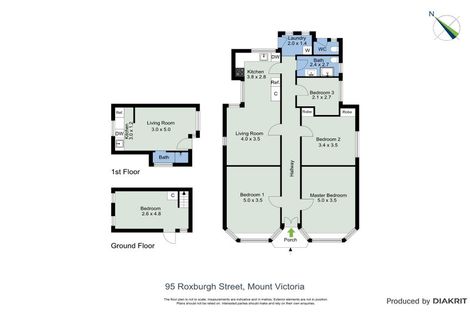 Photo of property in 95 Roxburgh Street, Mount Victoria, Wellington, 6011