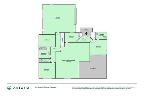 Photo of property in 16 Hannah Place, Holmes Hill, Oamaru, 9401