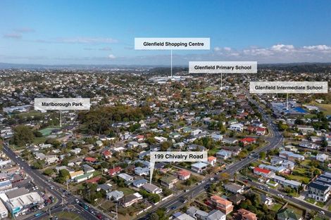 Photo of property in 199 Chivalry Road, Glenfield, Auckland, 0629