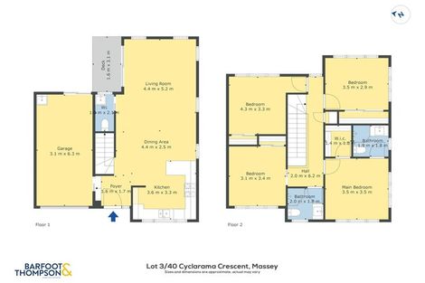 Photo of property in 40c Cyclarama Crescent, Massey, Auckland, 0614