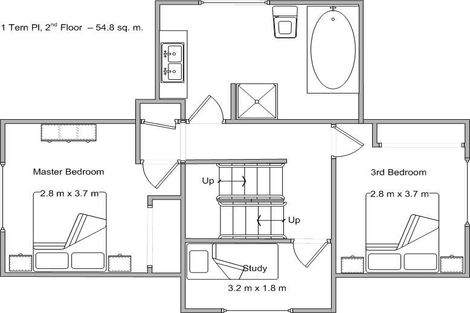 Photo of property in 1/1 Tern Place, Unsworth Heights, Auckland, 0632